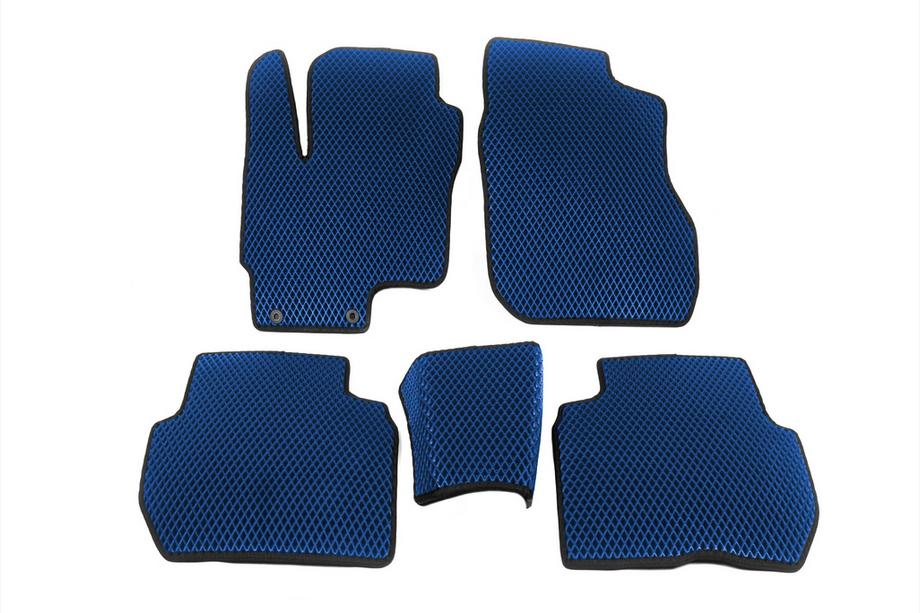 Mitsubishi Outlander 2012-2021 Tappetini EVA P-HEV (Blu) Image