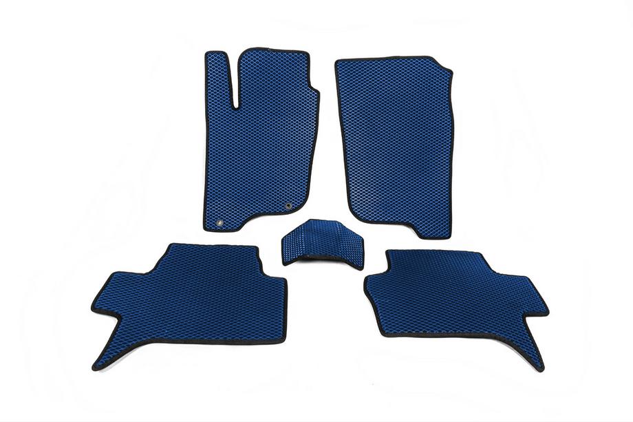 Mitsubishi Pajero Sport 2008-2015 Tappetini EVA (Blu) Image