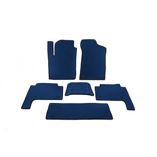 Tappetini EVA 3 file (Blu) Nissan Patrol Y62 2010-2024 foto 1