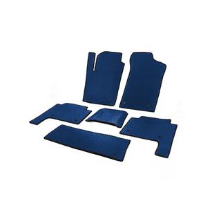 Tappetini EVA 3 file (Blu) Nissan Patrol Y62 2010-2024 foto 2