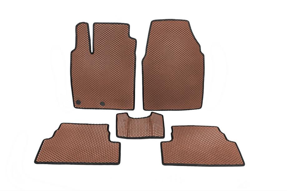 Nissan Qashqai 2007-2010 Tappetini EVA (Marrone) Image