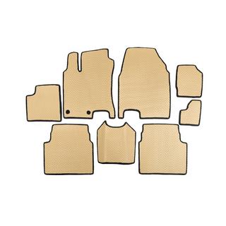 Tappetini EVA per +2 (3 file, Beige) Nissan Qashqai 2010-2014 foto 1