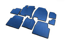 Nissan Qashqai 2007-2010 Tappetini EVA per +2 (3 File, Blu) foto 2
