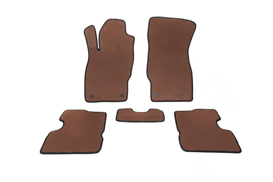Opel Corsa D 2007-2014 Tappetini EVA (Marrone) Image