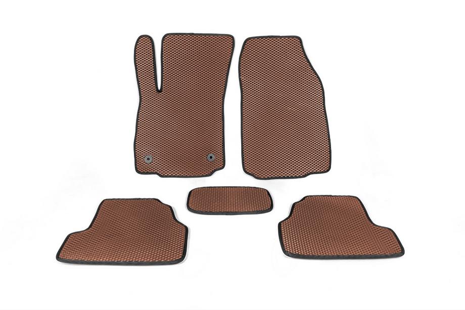 Opel Mokka 2012-2021 Tappetini EVA (Marrone) Image