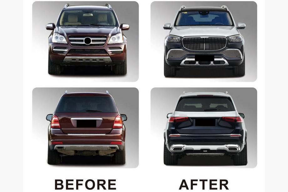 Mercedes GL class X164 2006-2012 Kit Restyling per GLS X167 Maybach Image