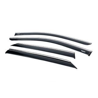 Deflettori finestrini con profilo cromato (4 pz, Niken) Hyundai Ioniq 5 2021- foto 2