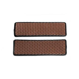 Tappetini per battitacco (2 pz, EVA, Marrone) Nissan NV400 2010-2024 foto 1