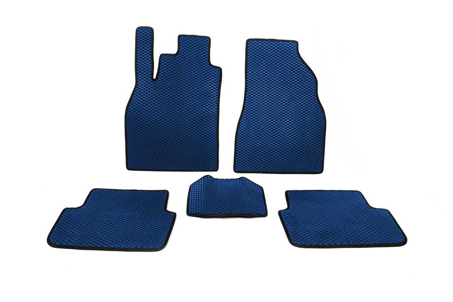 Renault Megane II 2004-2009 Tappetini EVA (Blu) Image