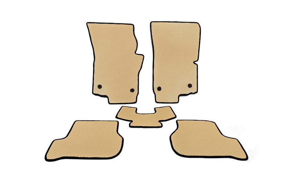 Seat Leon 2005-2012 Tappetini EVA (Beige) Image