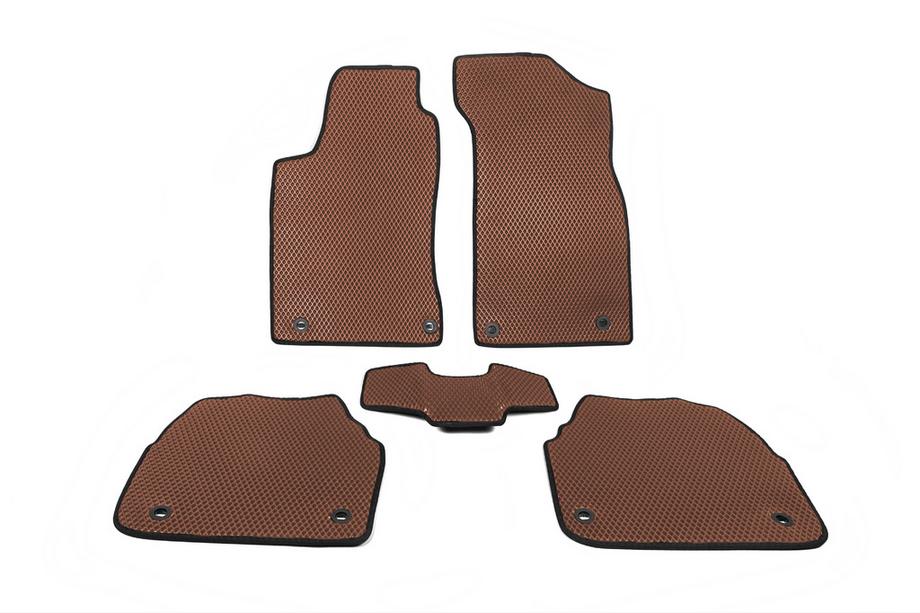 Skoda Superb 2001-2009 Tappetini EVA (Marrone) Image