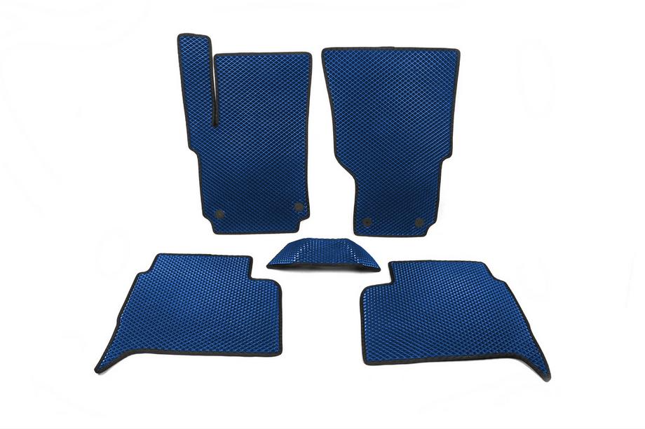 Volkswagen Amarok 2010-2022 Tappetini EVA (Blu) Image