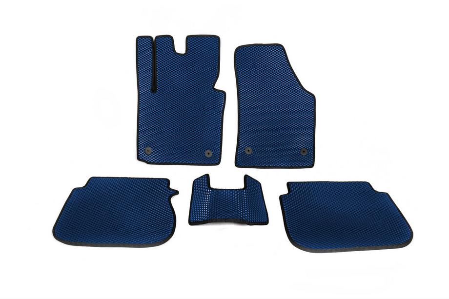 Volkswagen Caddy 2004-2010 Tappetini EVA (Blu) Image