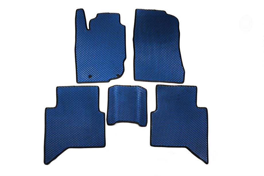 Toyota Hilux 2006-2015 Tappetini EVA V1 (Blu) Image
