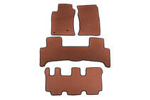 Toyota Land Cruiser Prado 120 2002-2009 Tappetini EVA (3 File, Marrone) foto 1