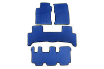 Toyota Land Cruiser Prado 120 2002-2009 Tappetini EVA (3 File, Blu) foto 1
