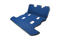Lexus LX570/450d 2008-2022 Tappetino bagagliaio 2 pz (EVA, 7 posti, Blu) foto 2
