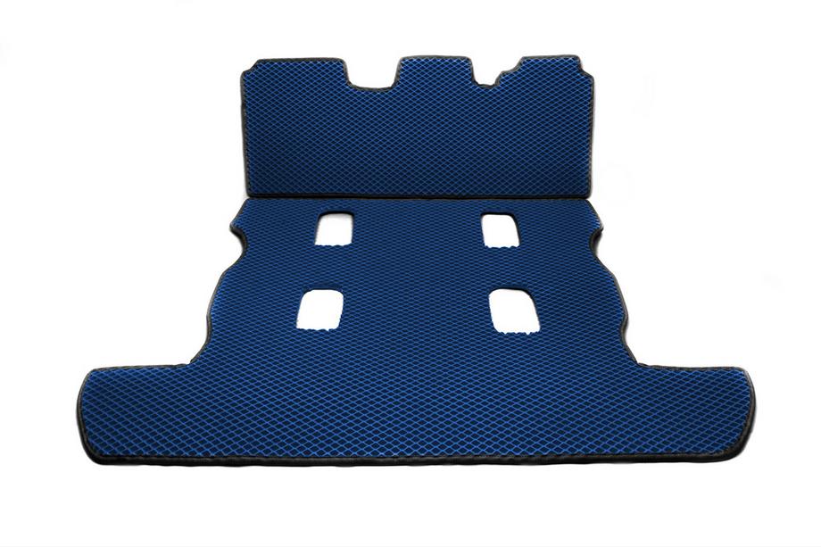 Lexus LX570/450d 2008-2022 Tappetino bagagliaio 2 pz (EVA, 7 posti, Blu) Image