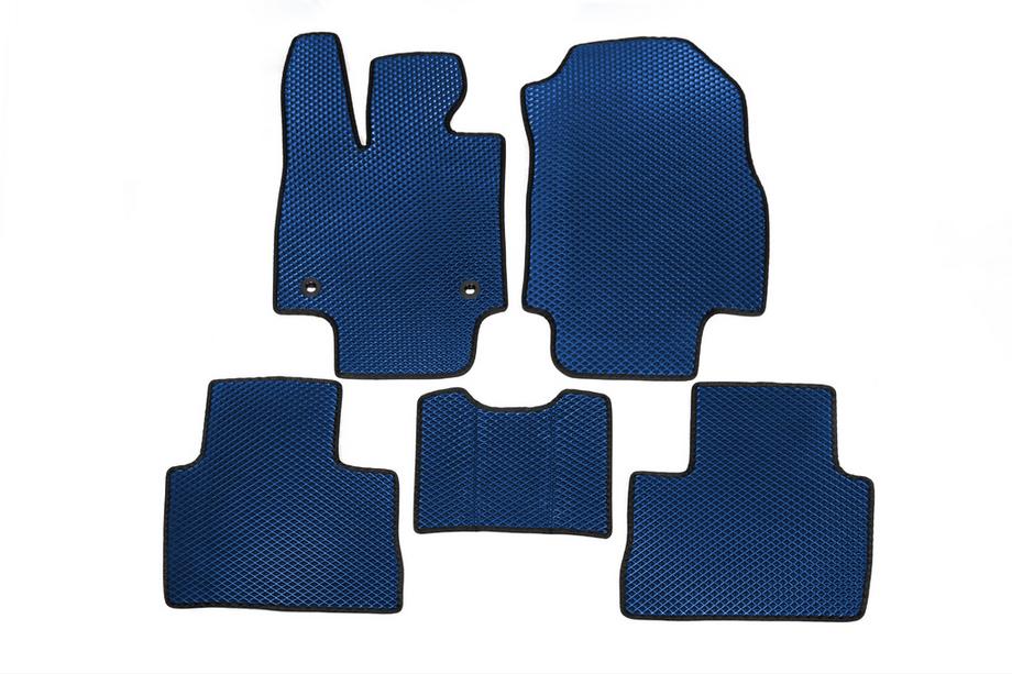 Toyota Rav 4 2019–2025 Tappetini EVA Cambio Automatico (Blu) Image