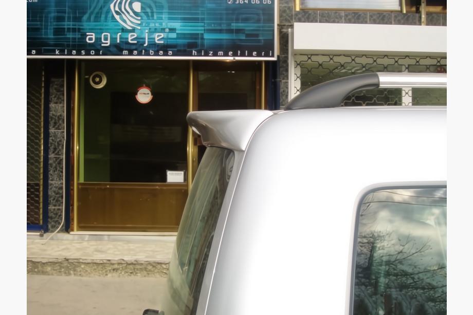 Volkswagen Caddy 2010-2015 Spoiler Kalin ABS (primer per verniciatura) Foto 2