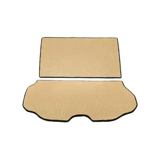Tappetino bagagliaio 2 pezzi (EVA, Beige) foto 1