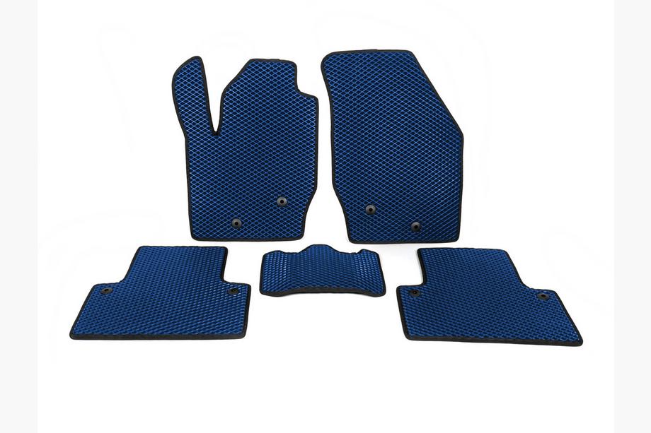 Volvo XC90 2002-2014 Tappetini EVA (Blu) 7 posti, 3 file Foto 3
