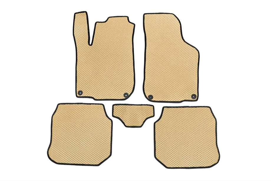 Volkswagen Golf 4 1997-2006 Tappetini EVA (Beige) Image