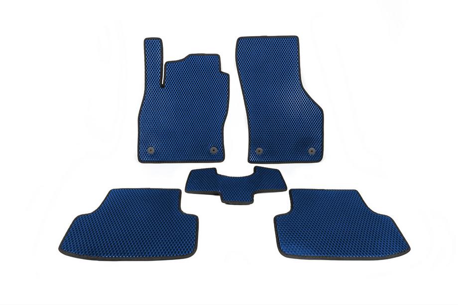 Volkswagen Golf 7/E-Golf 2012-2020 Tappetini EVA per Golf 7 (Blu) Image