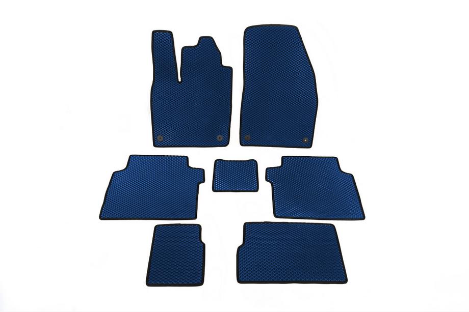 Volkswagen ID.6 2021- Tappetini EVA (Blu) Image