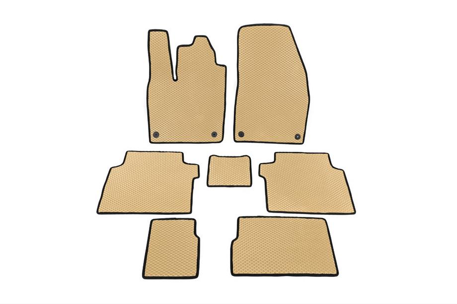 Volkswagen ID.6 2021- Tappetini EVA (Beige) Image