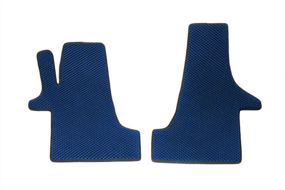 Volkswagen T5 Multivan 2003–2010 Tappetini EVA (Blu, anteriori, per 2+1) Image