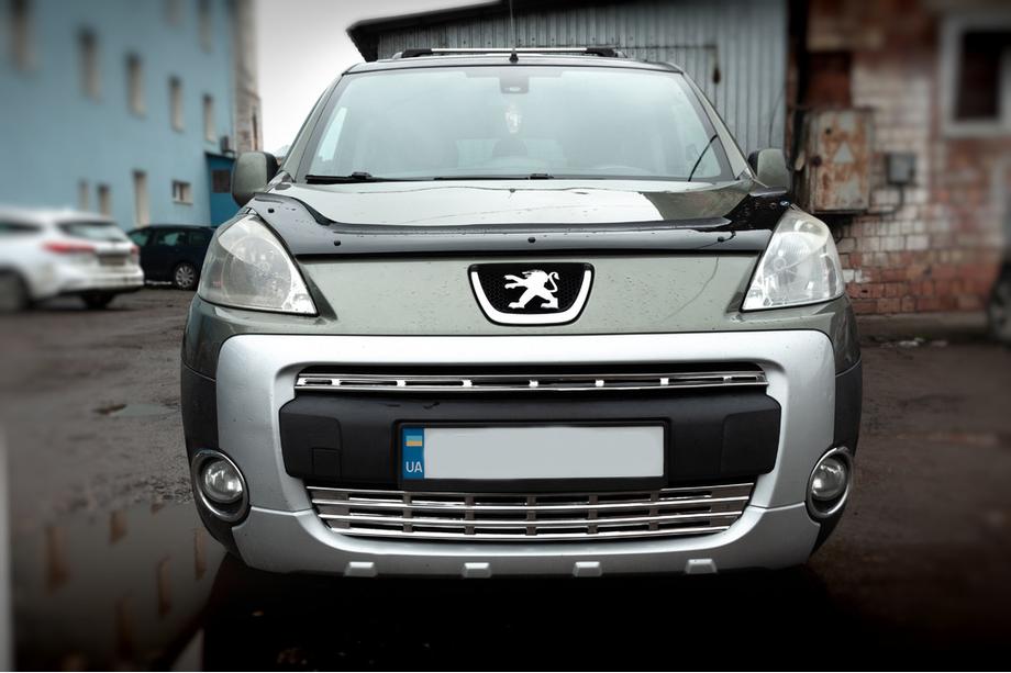 Peugeot Partner Tepee 2008-2018 Coperture griglia (2 pz, acciaio inox) Carmos - Acciaio Inox Turco Image