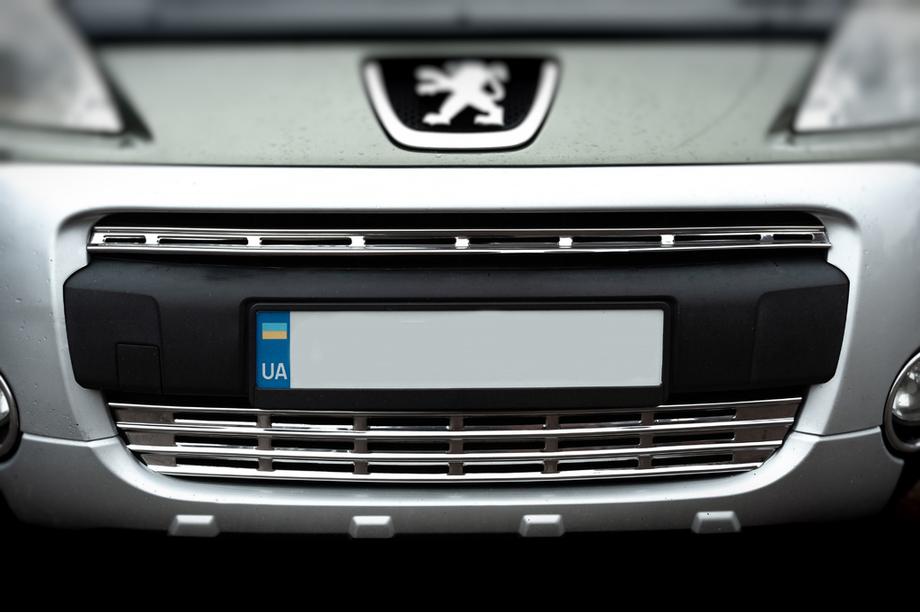 Peugeot Partner Tepee 2008-2018 Coperture griglia (2 pz, acciaio inox) OmsaLine - Acciaio Inox Italiano Foto 3