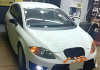 Seat Leon 2005-2012 Cover Specchietti BMW-Style (2005-2010, 2 pz) foto 11