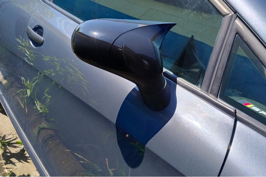 Seat Leon 2005-2012 Cover Specchietti BMW-Style (2005-2010, 2 pz) Foto 5