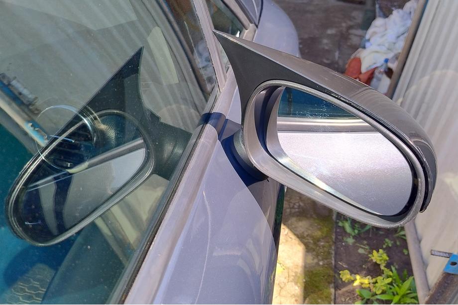 Seat Leon 2005-2012 Cover Specchietti BMW-Style (2005-2010, 2 pz) Foto 3