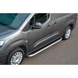Pedane Laterali Fullmond (2 pz, Alluminio) Fiat Doblo III 2023- foto 2