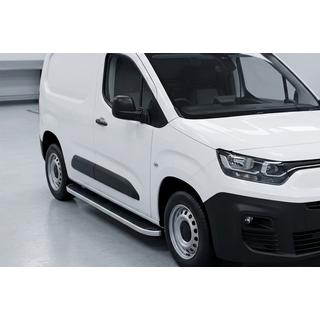 Pedane Laterali Tayga Grey (2 pz, Alluminio) Fiat Doblo III 2023- foto 1