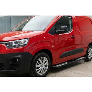 Pedane Laterali Tayga V2 (2 pz, Alluminio) Fiat Doblo III 2023- foto 1