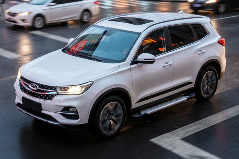 Chery Tiggo 7 2020- Pedane Laterali New Vision Grey (2 pz, Alluminio) Foto 1