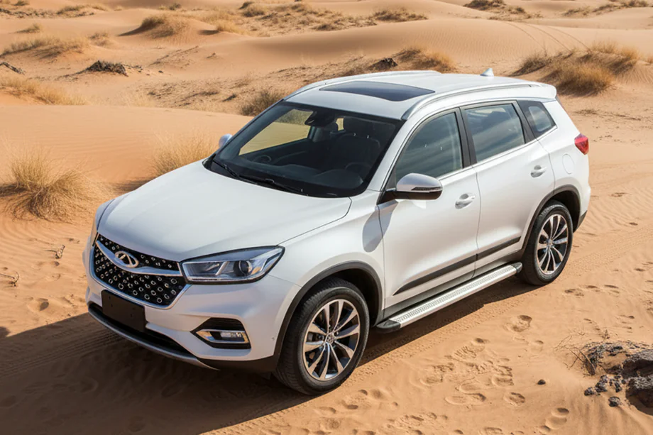 Chery Tiggo 8 2017- Pedane Laterali Maya V2 (2 pz, Alluminio) Image