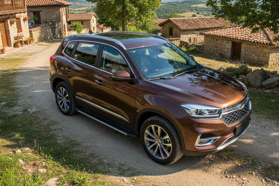 Chery Tiggo 8 2017- Pedane Laterali Maya V1 (2 pz, Alluminio) Image
