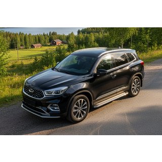 Pedane Laterali Maydos V2 (2 pz, Alluminio) Chery Tiggo 8 2017- foto 1