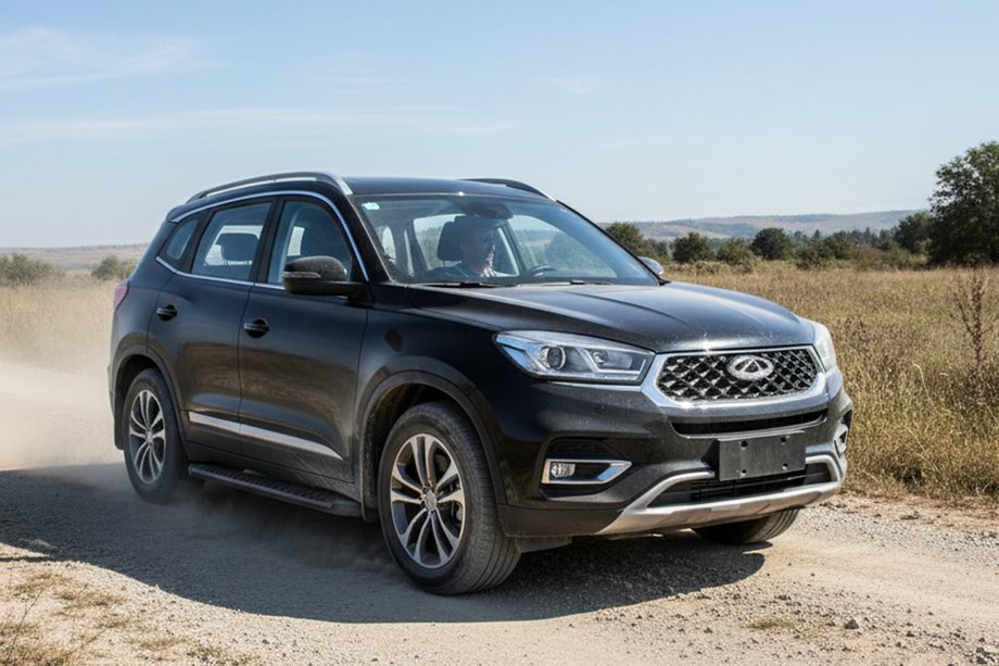 Chery Tiggo 8 2017- Pedane Laterali Bosphorus Black (2 pz, Alluminio) Image