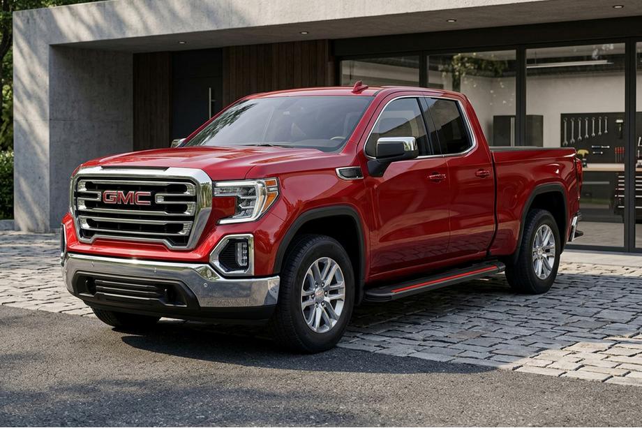 GMS Sierra 2019- Pedane Laterali Maya Red (2 pz, Alluminio) Image