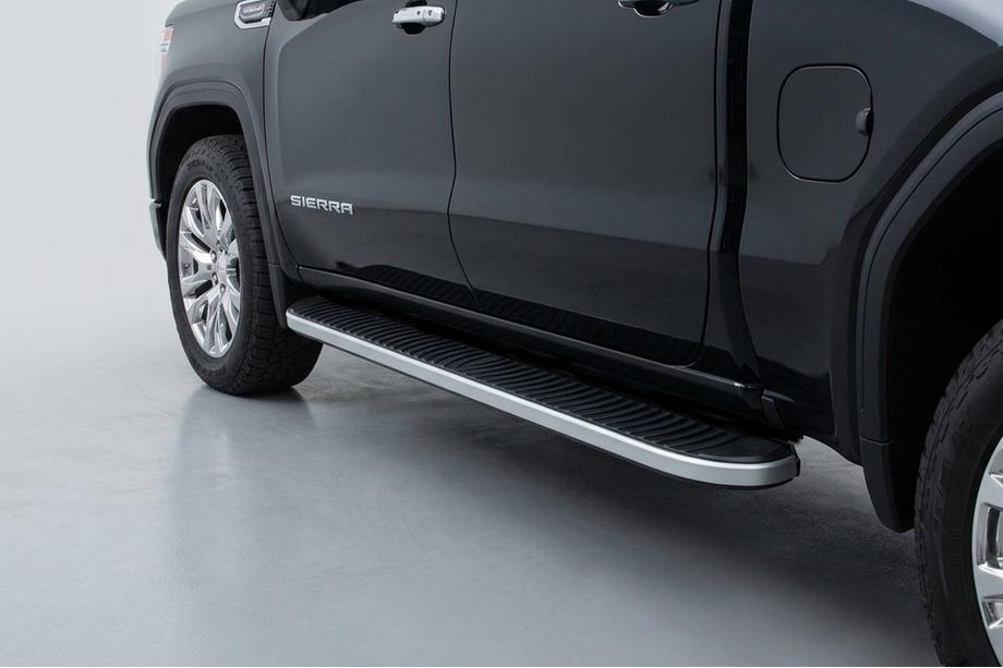 GMS Sierra 2019- Pedane Laterali Tayga Grey (2 pz, Alluminio) Image