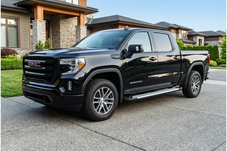 GMS Sierra 2019- Pedane laterali Allmond Grey (2 pz, alluminio) Image