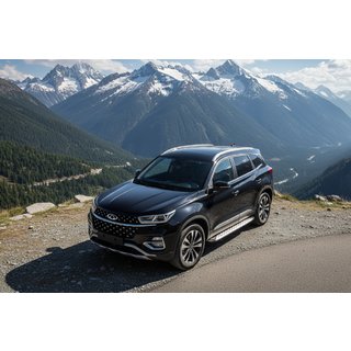 Pedane Laterali Shining (2 pz, Alluminio) Chery Tiggo 7 2020- foto 1