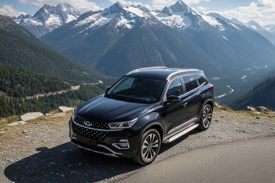 Chery Tiggo 7 2020- Pedane Laterali Shining (2 pz, Alluminio) Image