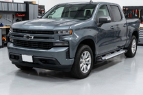 Chevrolet Silverado 2019- Pedane laterali Allmond Grey (2 pz, alluminio) foto 1